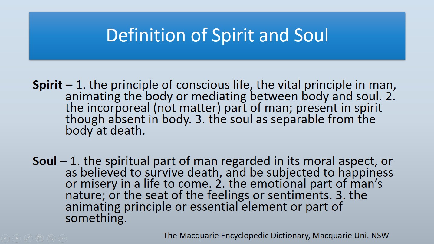 Definition of Spirit
