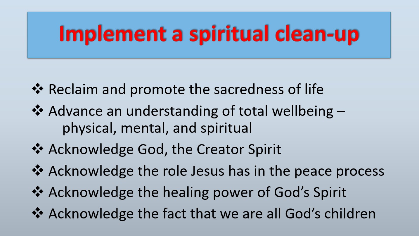 Implement Spiritual Cleansing